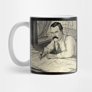 Ernest Hemingway author Mug